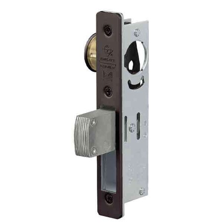 Adams Rite MS DEADBOLT 31/32 BS 313 31/32 Inch Backset Radius Faceplate Strike Not Included Dark Bro ADR-MS1851S-210-313